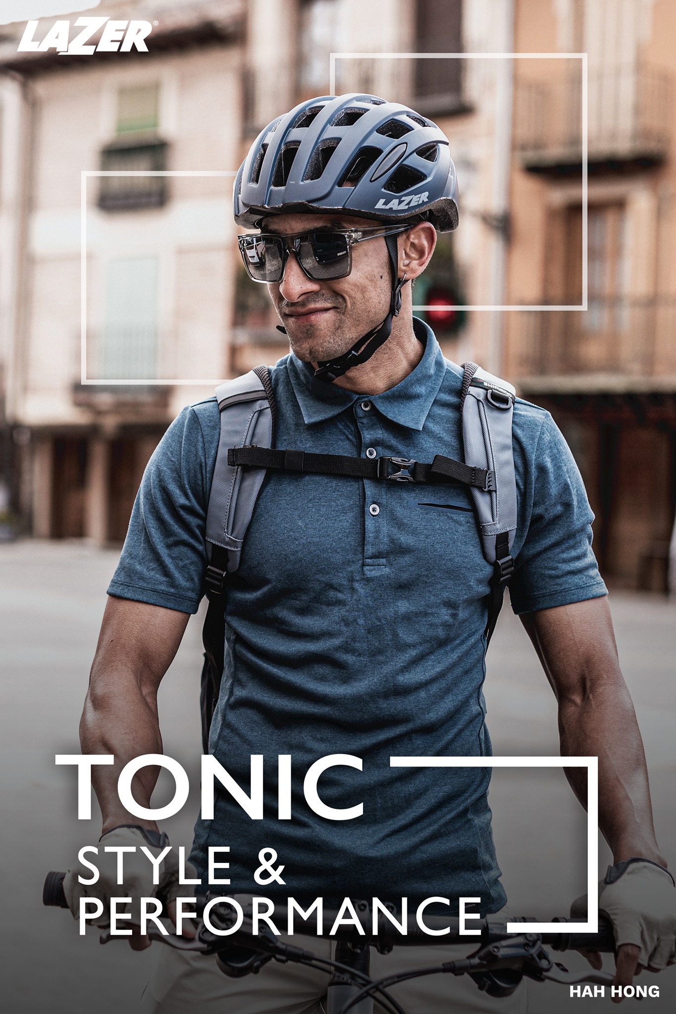 LAZER หมวก TONIC 2020, สีฟ้าครามชมพู ขนาด S, M, L 2020