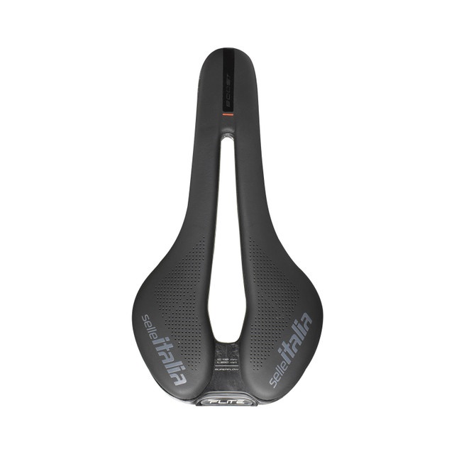 SELLE ITALIA อานนั่ง FLITE BOOST KIT CARBONIO SUPERFLOW SADDLE สีดำ (Road/MTB) S3