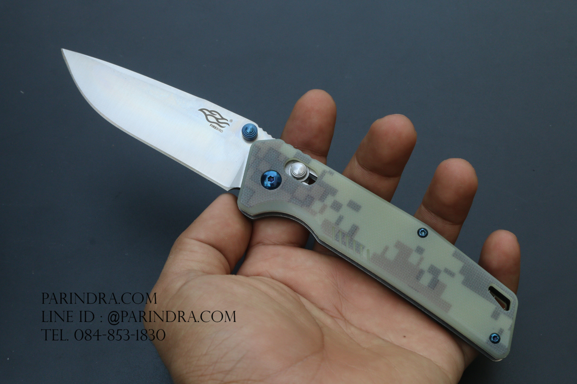 มีดพับ Ganzo กานโซ่ รุ่น Ganzo G7601CA ลายพราง ของแท้ 100%