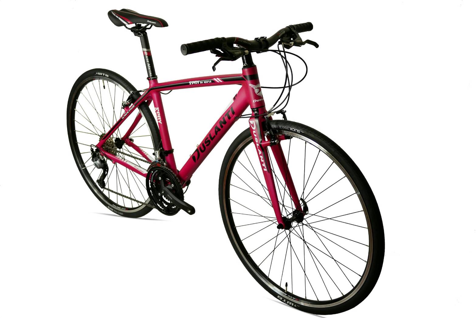 จักรยานทัวร์ริ่ง Hybrid Duslanti " SPRY " เฟรมอลู 24 สปีด ไฮบริดเกียร์ ชิมาโน่แท้ ล้อ 700c
