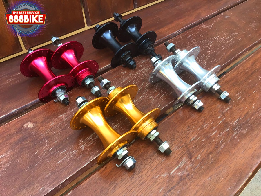 ดุมฟิกเกียร์ Chaser อัลลอยด์ แบร์ริ่ง 36 รู มีสีแดง,ขาว,เงินและ ทอง