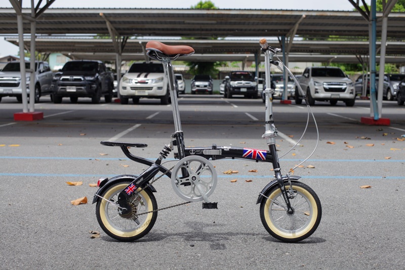 จักรยานพับ TIGER LONDON 12" Single speeds เฟรมเหล็ก, ปี 2023