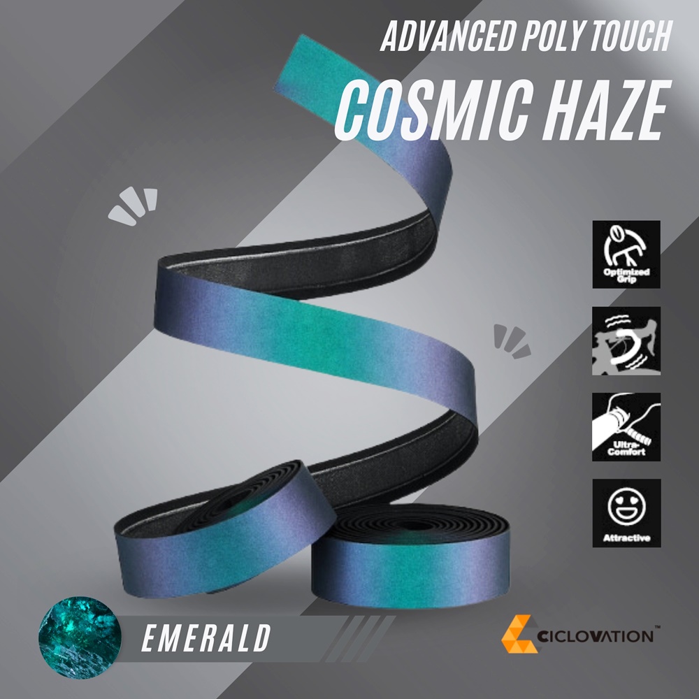 ผ้าพันแฮนด์ Ciclovation Advanced Leather Touch - รุ่น Cosmic Haze Made in Taiwan