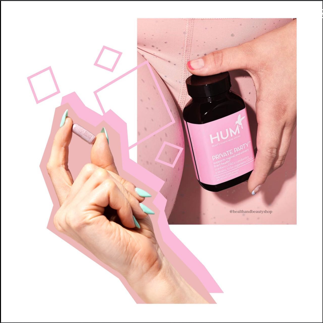 HUM nutrition Private party 30 Vegan Capsules