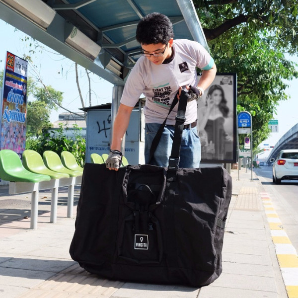 VINCIT travel bike bag, B131S กระเป๋าใส่จักรยานพับ ขนาด 16 นิ้ว