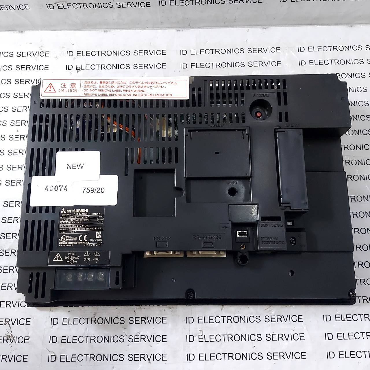 GT1275-VNBA HMI " MITSUBISHI "