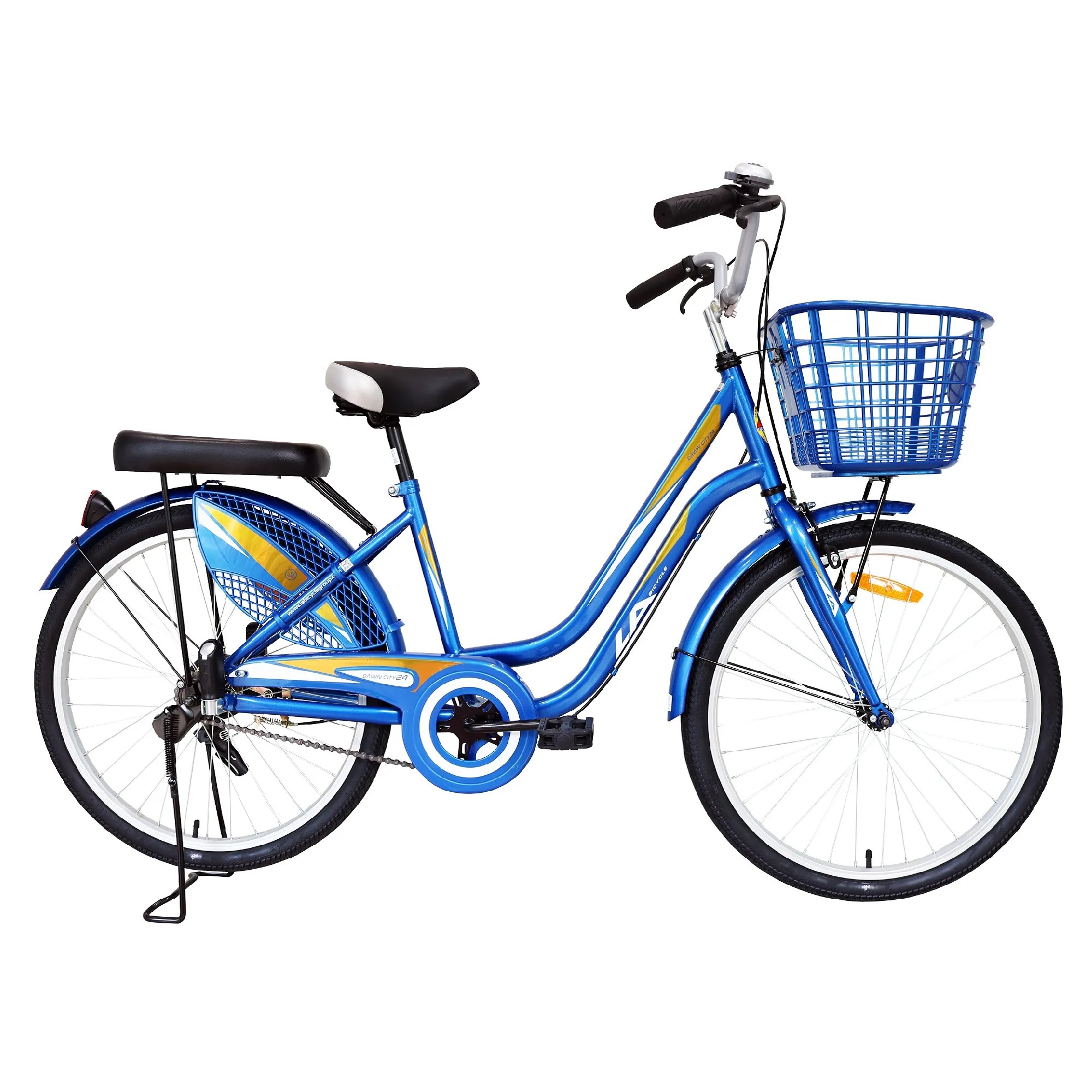 จักรยานแม่บ้าน LA Bicycle City Bike รุ่น DAWN CITY 2.0 ล้อ 24”นิ้ว ตัวถังเหล็กคุณภาพสูง