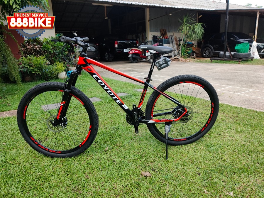 จักรยานเสือภูเขา COYOTE SKIPPER เฟรมอลู ล้อ 27.5, เกียร์ชิมาโน่ 24 สปีด ปี 2021