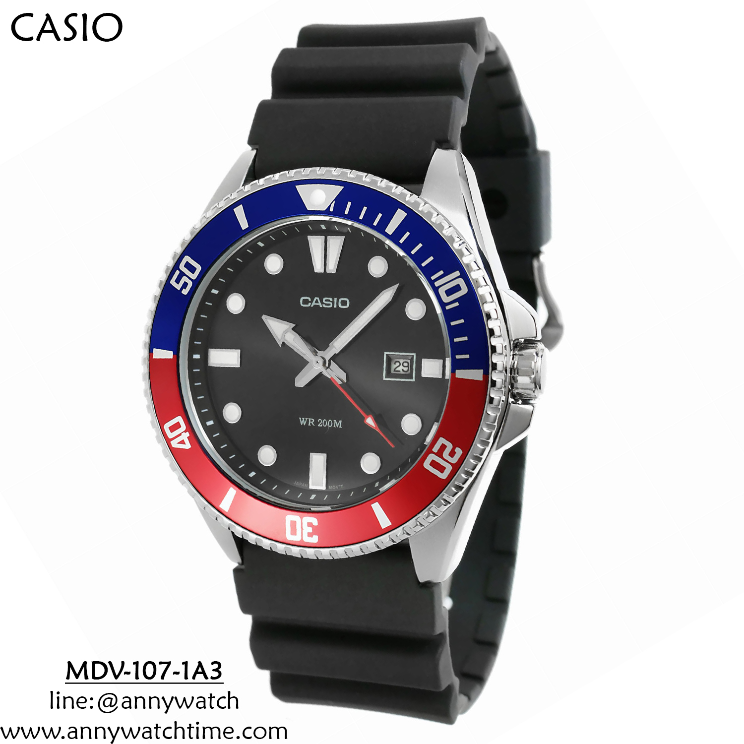 CASIO MDV-107-1A3