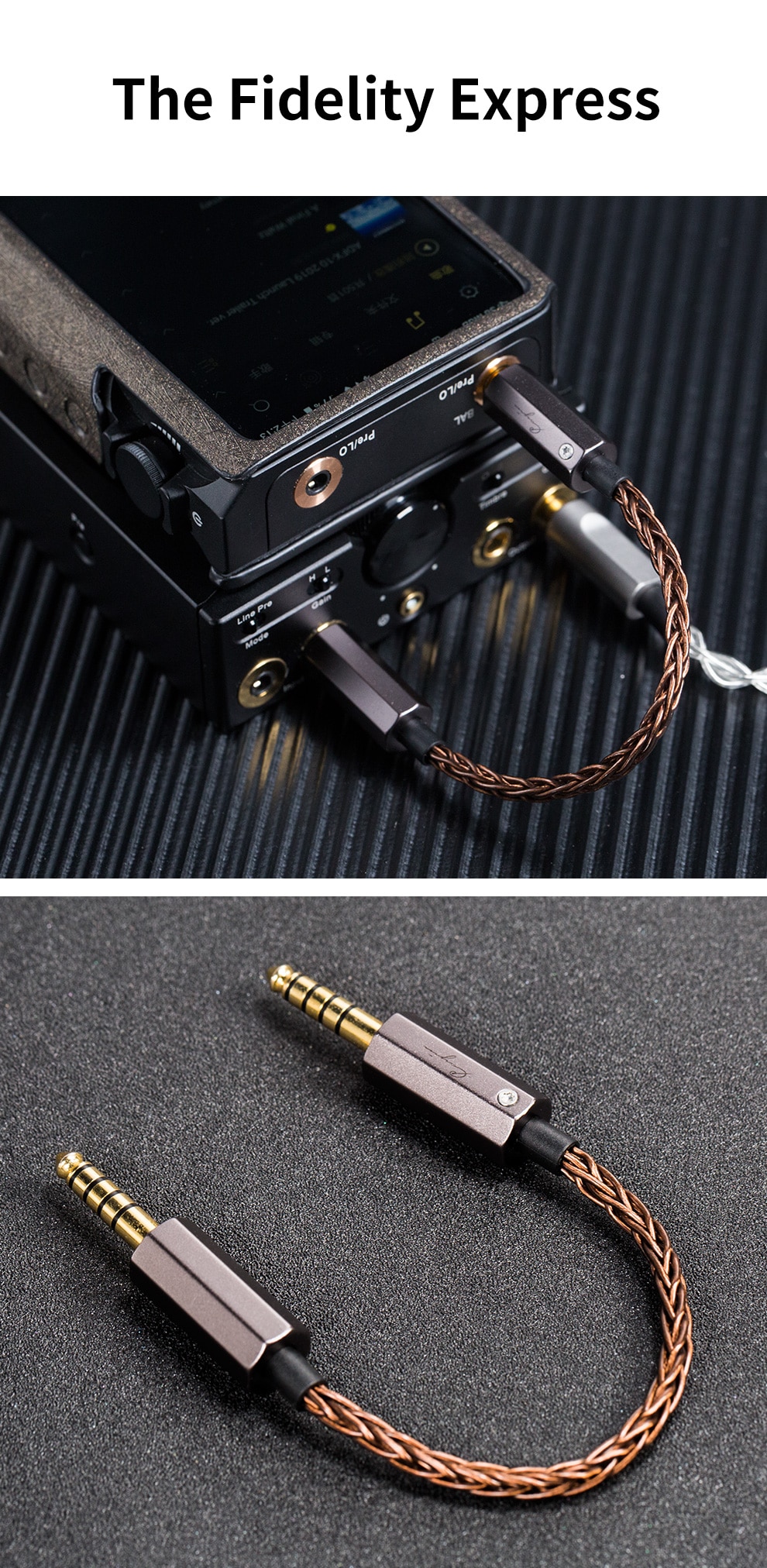 ขาย Cayin CS-44C44 สายสัญญาณ 4.4mm เป็น 4.4mm Audio Cable