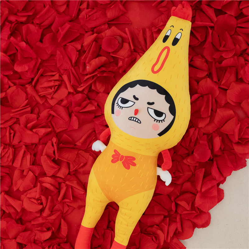 ตุ๊กตาไก่กรีดร้อง จากซีรี่ย์จีน ถักทอรักที่ปลายฝัน