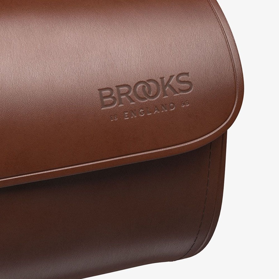 กระเป๋าหนังใต้อาน Brooks England Challenge สีน้ำตาล ขนาด 0.5 ลิตร เข้าชุดกับเบาะ Brooks B17