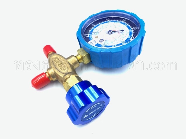 HS-466 NAL เกจ์วัดน้ำยา(เดี่ยว) ด้าน Low(สีน้ำเงิน)