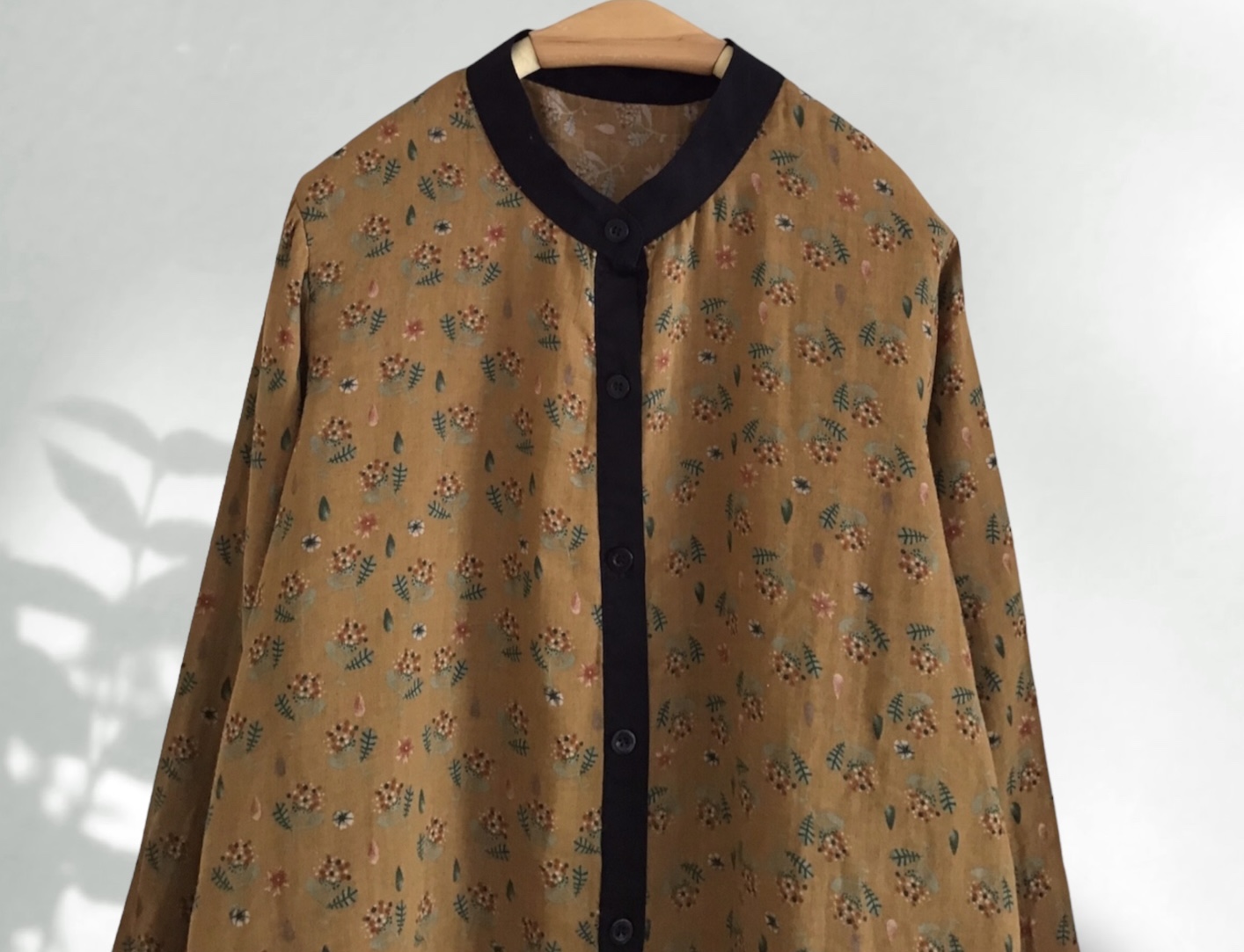 เสื้อผ้าฝ้ายนุ่มลายดอกไม้