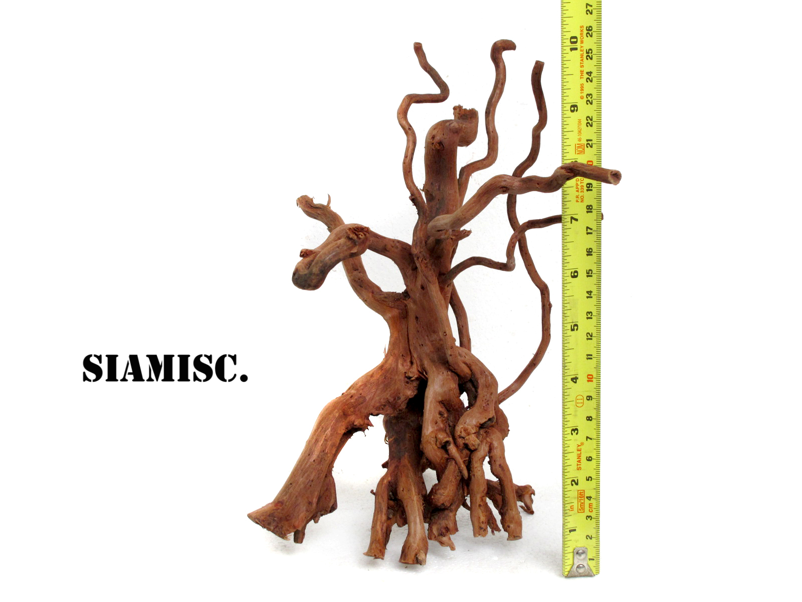 รากไม้แดงตกแต่งตู้ปลาหรือใช้เลี้ยงสัตว์เลื้อยคลาน 024