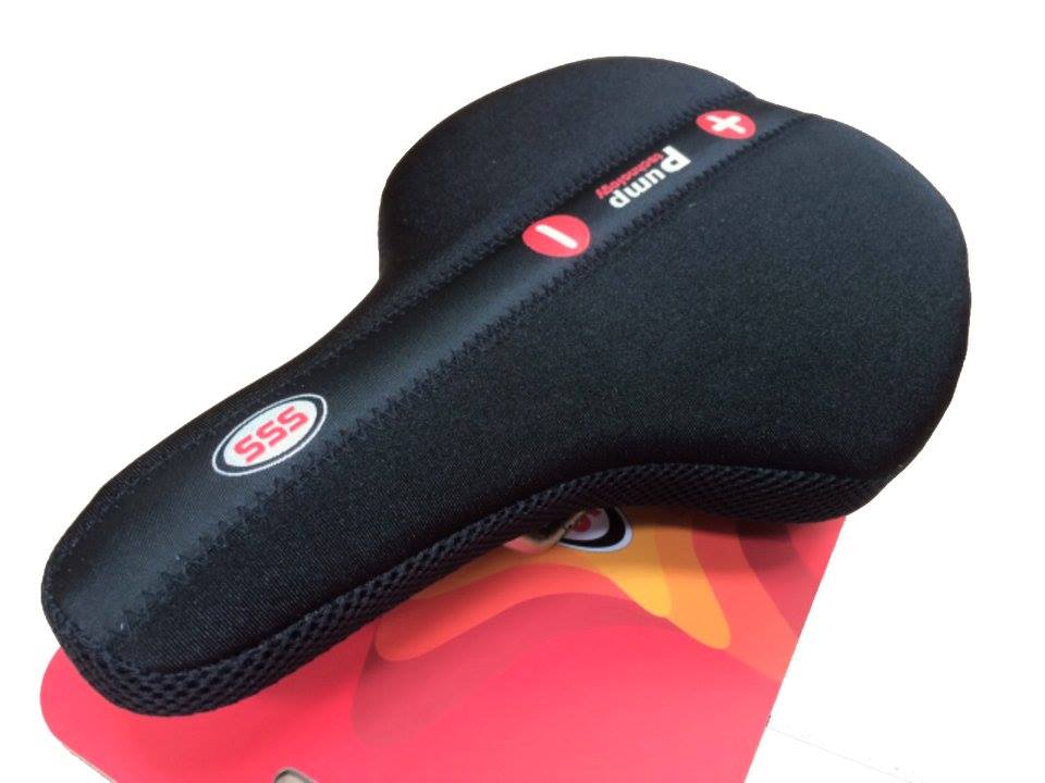 เบาะจักรยานแบบหนานุ่ม เบาะลม SSS FU5100A ,หนานุ่ม