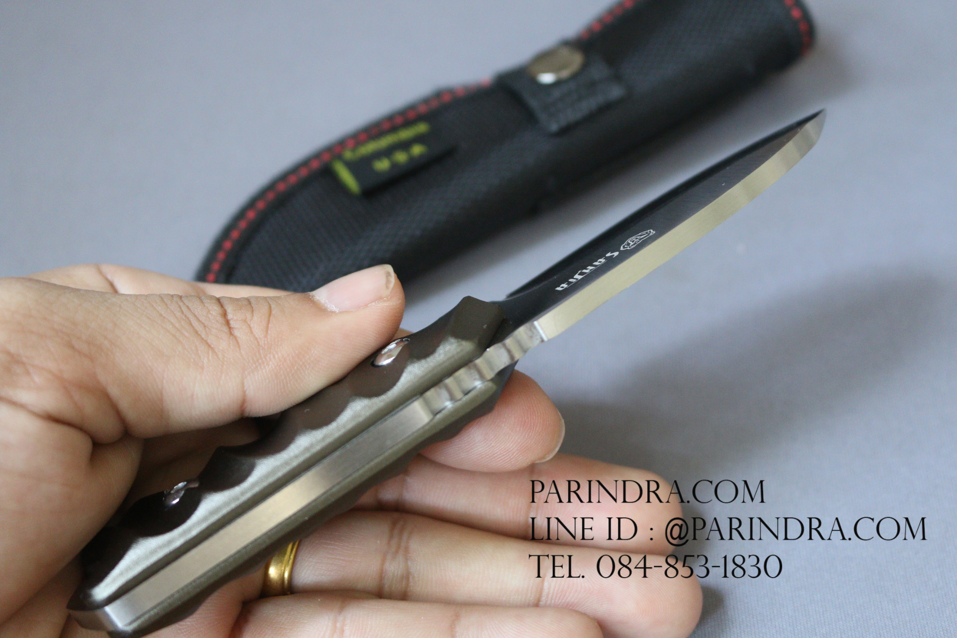 มีดใบตาย COLUMBIA K612 อ้วน ป้อมสั้น ถึก ขนาด 6 นิ้ว