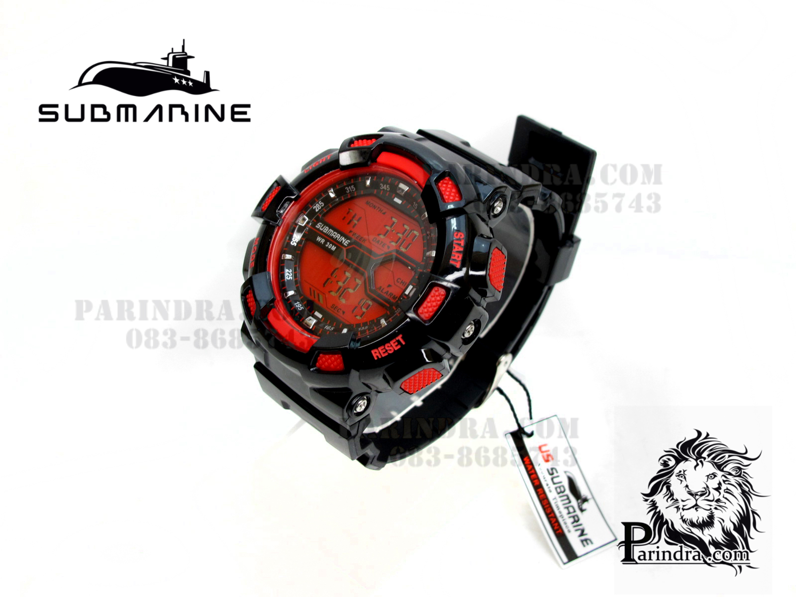 นาฬิกา US submarine รุ่น TP1311M ดำ-แดง