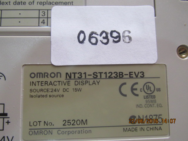 LCD TOUCH SCREEN “OMRON ” รุ่น NT31-ST123B-EV3