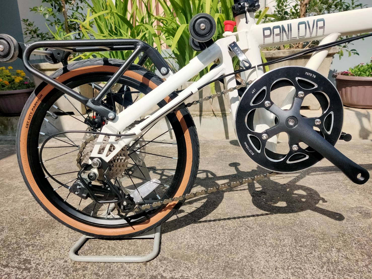 จักรยานพับได้ PANLOVA PV16 New folding bicycle มีล้อลาก เกียร์ 7สปีดชิมาโน่ ปี 2024