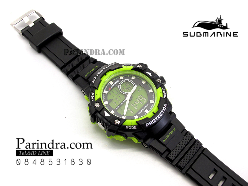 นาฬิกา US submarine TP3168M ดำ-เขียว