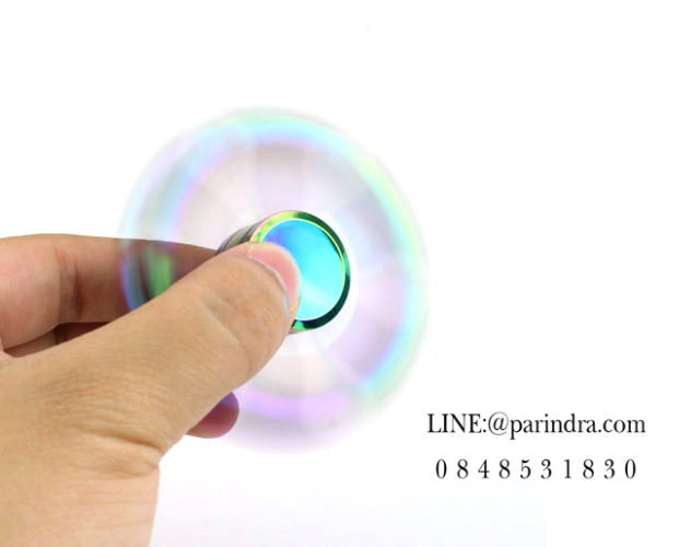 ของเล่นกำลังฮิต Spinner หมุนดี น้ำหนักเยี่ยม สีรุ้ง 3