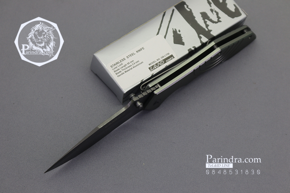 มีดพับ Land Knife GB-L730 (ของแท้) สวยงาม แกร่ง ทนทาน