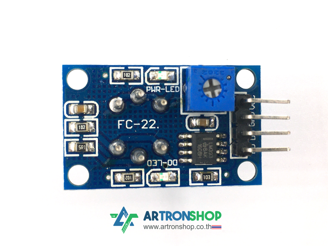 MQ-135 เซ็นเซอร์ตรวจจับแก๊สที่เป็นอันตรายต่อมนุษย์