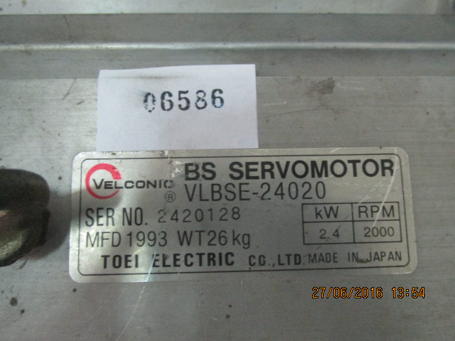 VLBSE-24020 SERVO MOTOR " VELCONIC "