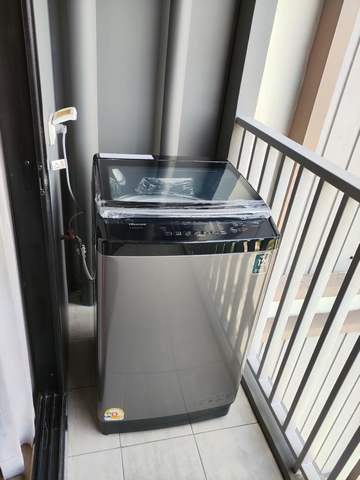 ให้เช่าคอนโด คอมมอน ทียู 27 ตร.ม.ห้องสวย เฟอร์ครบ มีเครื่องซักผ้า ใกล้ธรรมศาสตร์