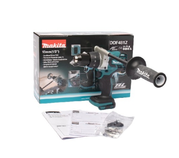 สว่านไขควงไร้สาย 18 โวลต์ Makita มากีต้า รุ่น DDF481Z (NOBATT) (แท้) ##