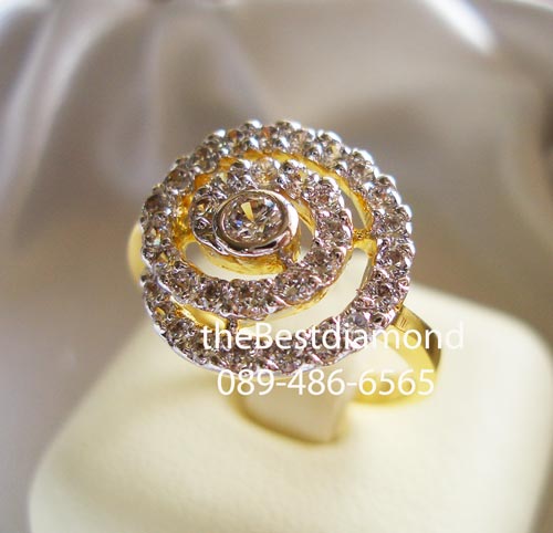 BR516+++แหวนเพชร cz ขดหอย+++Modern มากๆๆ เหมือนออกมาจาก catalog ร้านจิวฯ เลยค่ะ แบบ INtrend สุดๆๆๆ เพชรวิบๆๆ