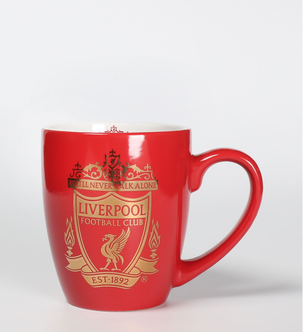 ถ้วยกาแฟลิเวอร์พูล Bistro Mug Red ของแท้