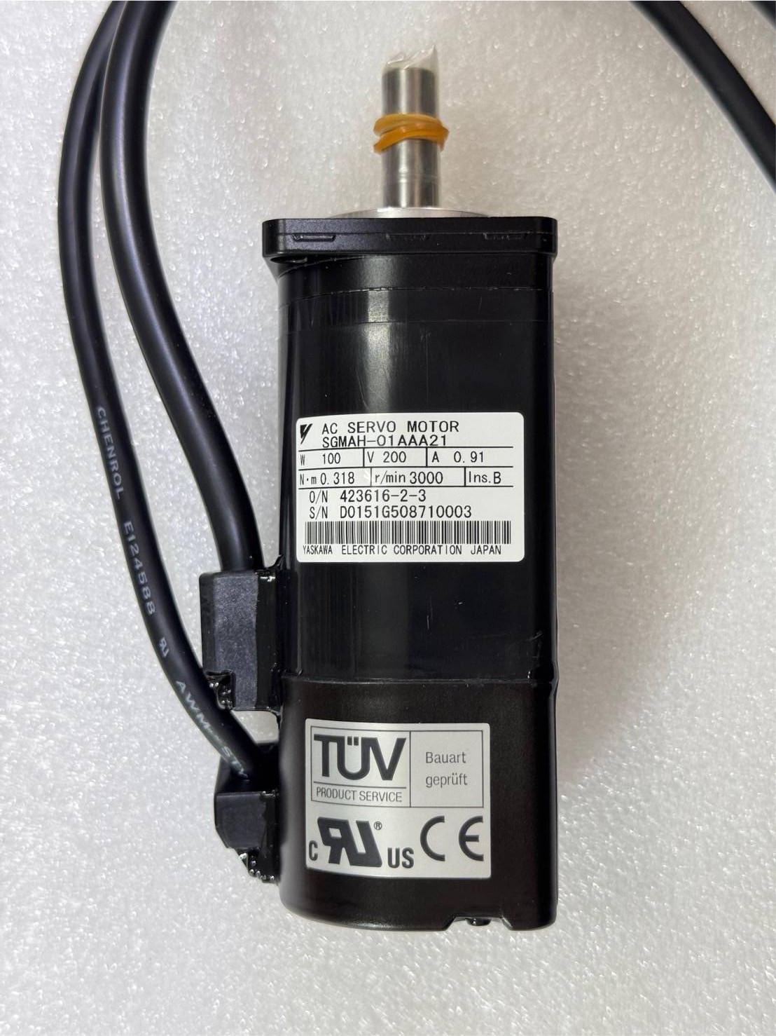 SGMAH-01AAA21 SERVO MOTOR " YASKAWA "