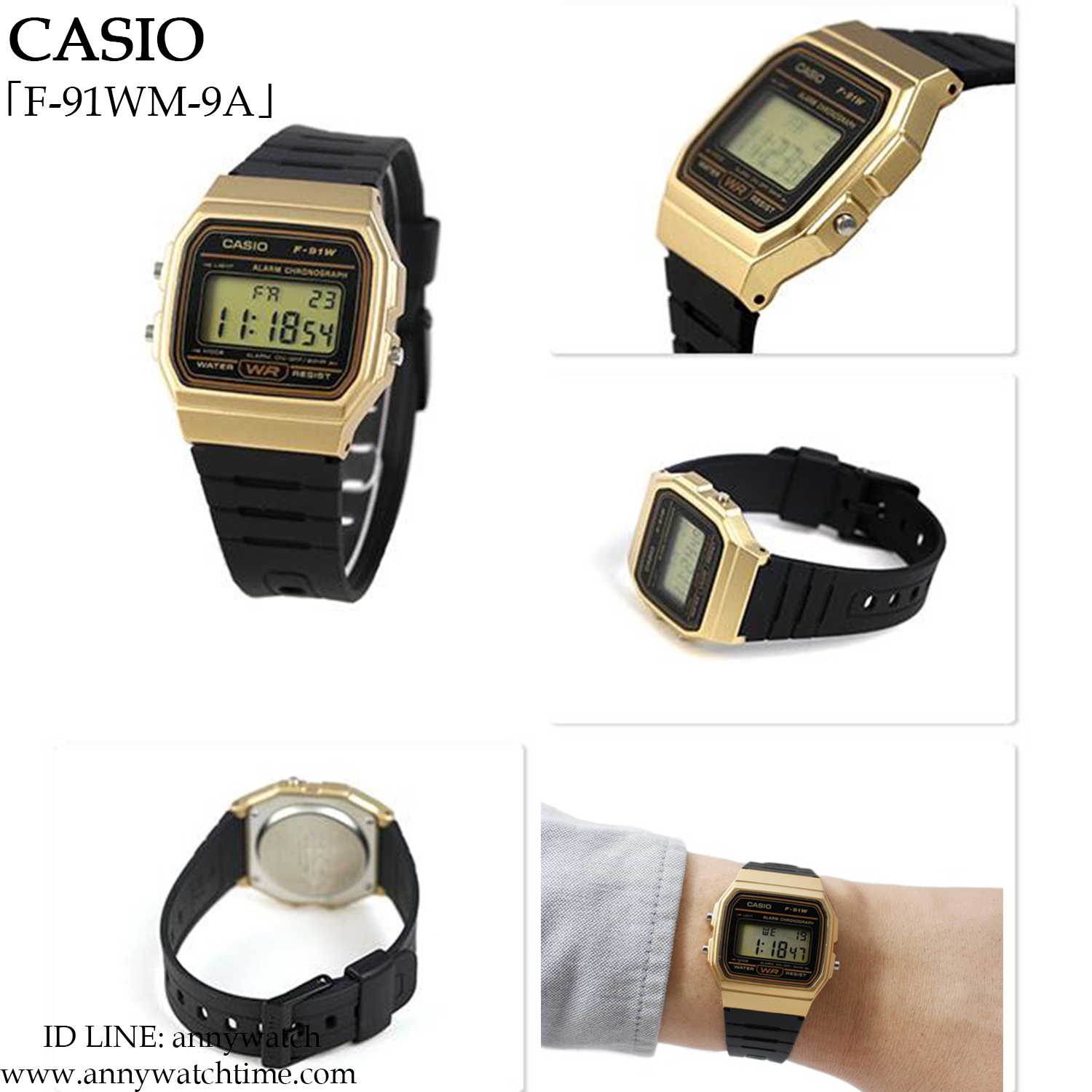 CASIO F-91WM-9A