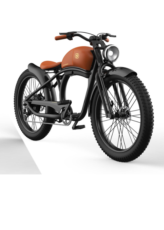 จักรยานไฟฟ้า YUNDIAN Fat Tire Electric Bike 500W / 48V 26Inch Steel Lithium Battery