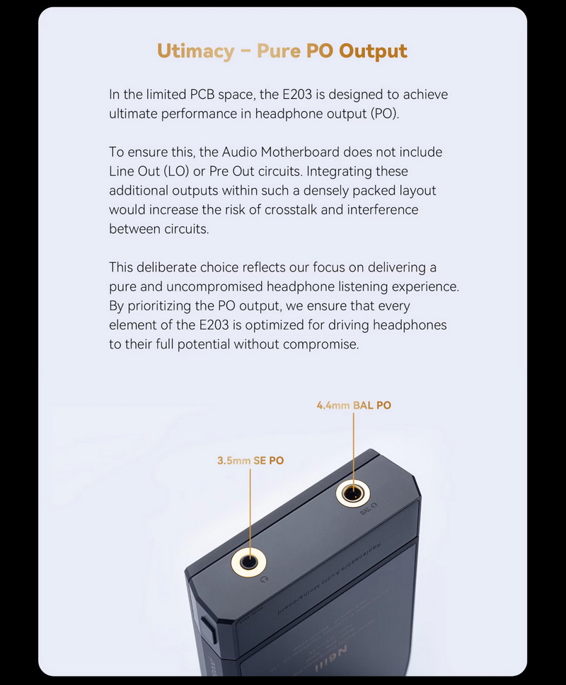 Cayin Board E203 เมนบอร์ดเสียงสำหรับ N6III พร้อมชิป DAC ESS SABRE ES9039Pro ประกันศูนย์ไทย