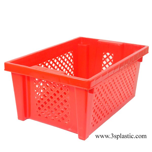 ลังโปร่ง สลับซ้อน ขนาด 35 x 53.4 x 23 cm. เบอร์ 424