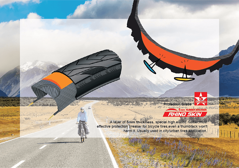 ยางนอกขอบลวด Chaoyang Arisun 700x28c ,KESTREL H-481 ,W211101 กันหนามและมีแถบสะท้อนแสง