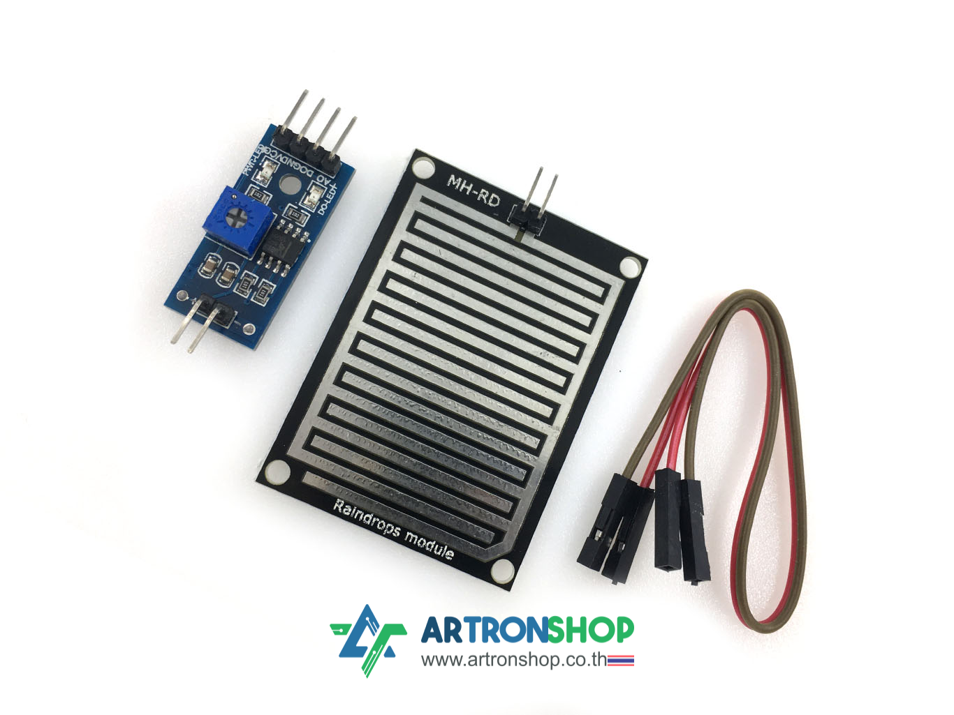 เซ็นเซอร์น้ำฝน Raindrops Detection Sensor