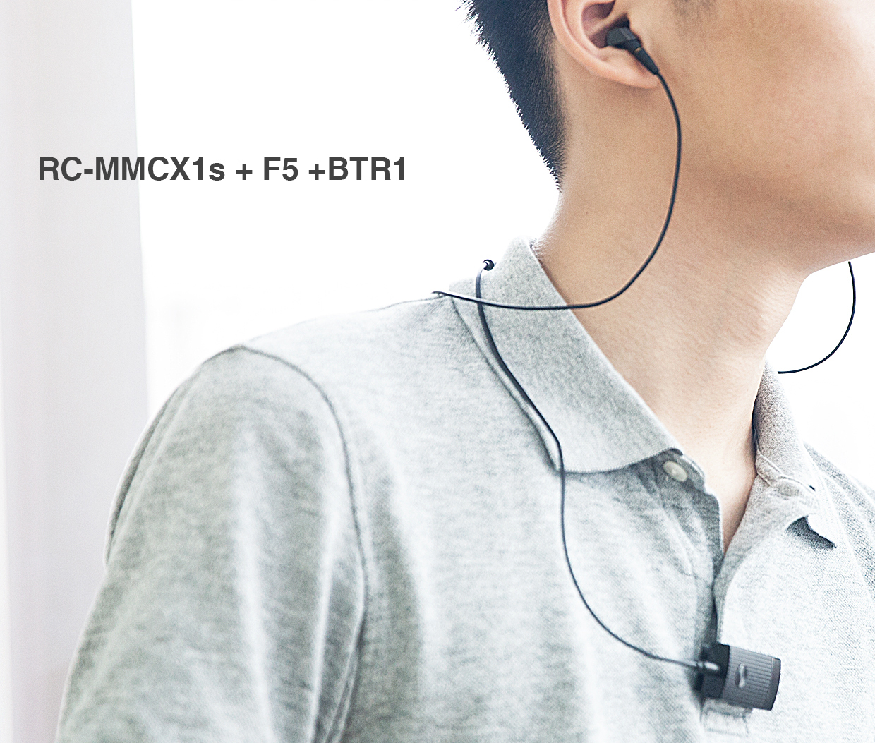 ขาย FiiO RC-MMCX1s สายหูฟังแบบ MMCX หัวแจ็คชุบทองอย่างดี