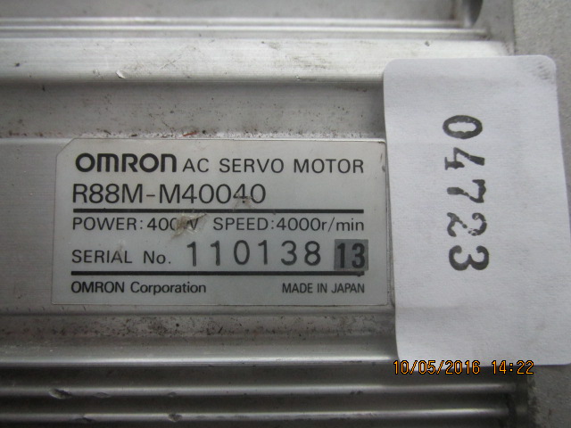 R88M-M40040 SERVO MOTOR “ OMRON ”