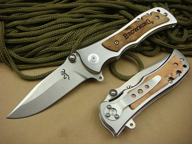 มีดพับสำหรับพกพาขนาด กลาง Browning (OEM) 002