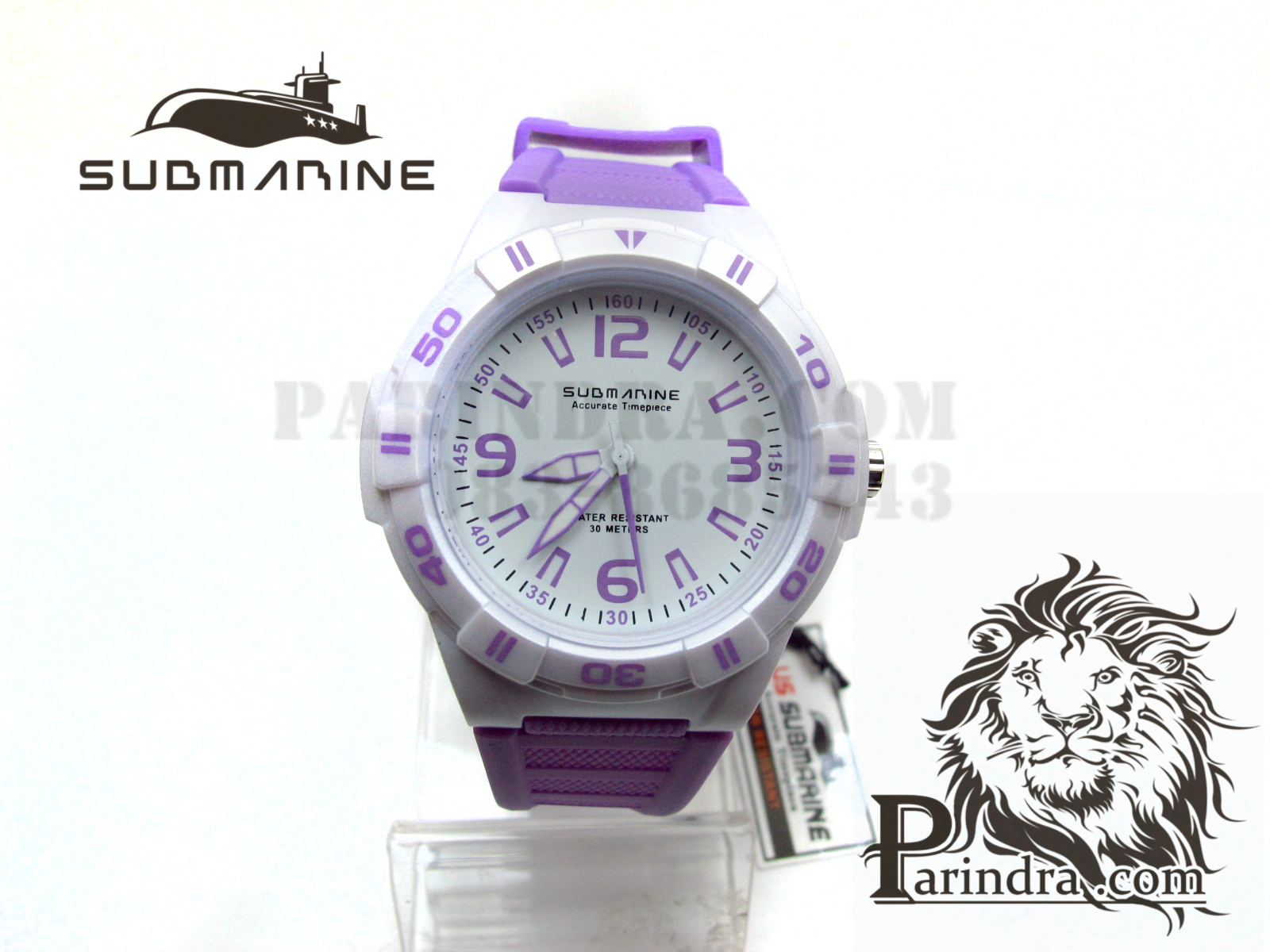 นาฬิกา US submarine Standard ของแท้ 100% รุ่น TP2111M สีม่วงเผือก