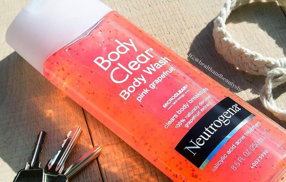 Neutrogena, Body Clear, Body Wash, Pink Grapefruit, 8.5 fl oz (250 ml)