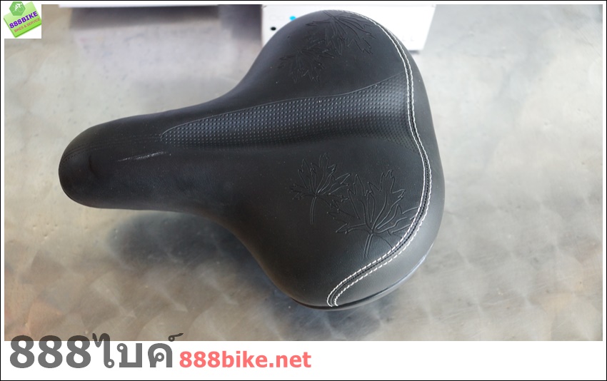เบาะจักรยาน ELLEVEN TY7015 แบบหนานุ่ม มีดำ น้ำเงิน