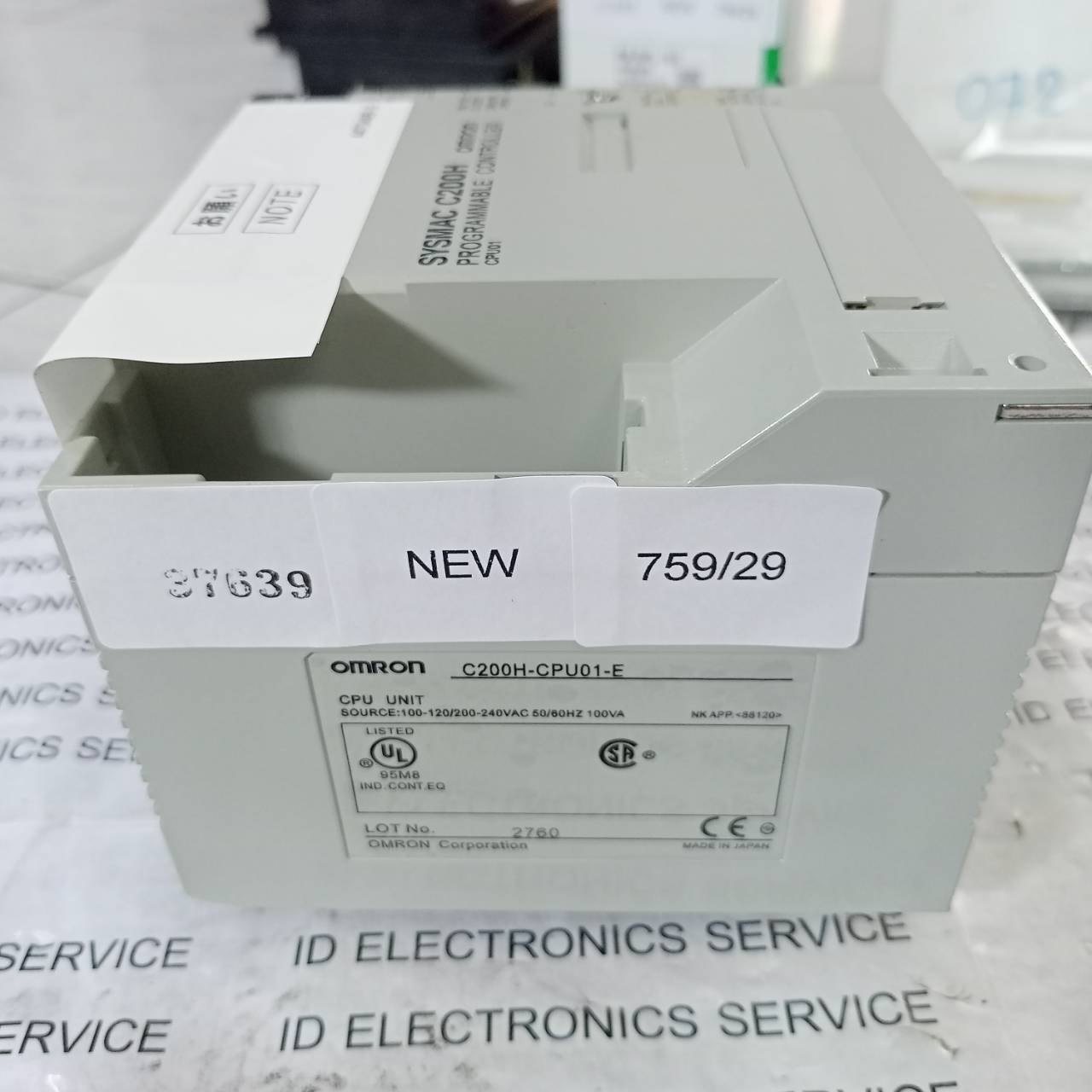 C200H-CPU01-E PLC " OMRON "