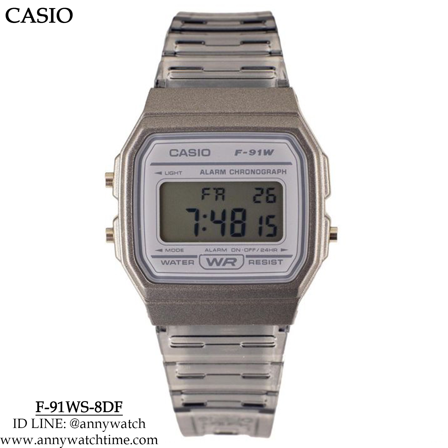 CASIO F-91WS-8DF
