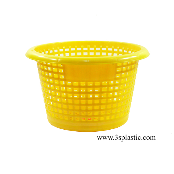 204 ตระกร้าใส่ปลา/หลัวปลา ขนาด Ø 46.5 x 29.5 cm. บรรจุ 20กิโล