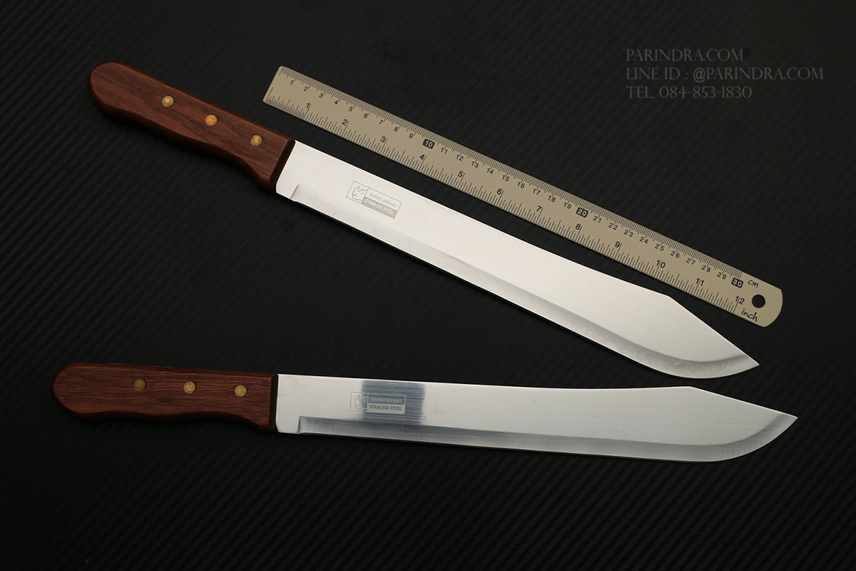 มีดทำครัวแบบยาว Rhino Brand No.239 ปอกแตงโม ปอกทุเรียน คมสุดๆ (ของแท้)